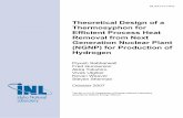 Theoretical Design of a Thermosyphon for Efficient Process ...
