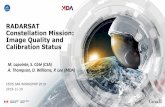 RADARSAT Constellation Mission: Image Quality and