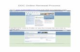 DDC Online Renewal Process - myfloridalicense.com