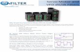 Servo Motor and VFD dV/dt Filters