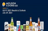 Q2 FY 2021 Results & Outlook July 29, 2021