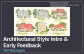 Architectural Style Intro & Early Feedback