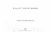 Excel 2010 bible : [master Excel formulas for useful