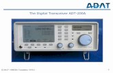 The Digital Transceiver ADT-200A