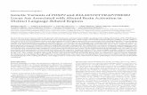 Behavioral/Systems/Cognitive GeneticVariantsof FOXP2 and ...