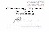 Choosing Hymns for your Wedding