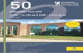 Office/High Tech Unit 3,534 - 14,136 sq ft (328 - 1,313 sq m)