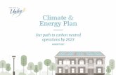 Climate & Energy Plan