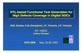 RTL-based Functional Test Generation for High Defects ...