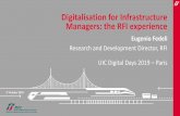 Digitalisation for Infrastructure Managers: the RFI experience