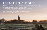 LUX FULGEBIT - St. Mary's RC Church