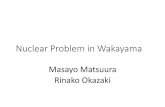Nuclear Problem in Wakayama - Kyoto U