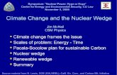 Global Warming and the Nuclear Wedge