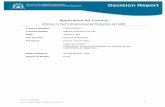 IR-T04 Decision report template - Department of Water and ...