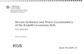 Stream Sediment and Water Geochemistry of the Ecstall ...
