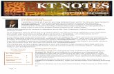 KT NOTES - Constant Contact