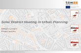 SDHplus project Project partner - Solar District Heating