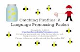 Catching Fireflies Language Processing Packet