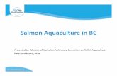 Salmon Aquaculture in BC