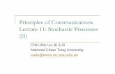 Principles of Communications Lecture 11: Stochastic ...