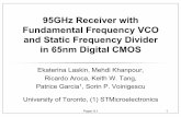 in 65nm Digital CMOS and Static Frequency Divider ...