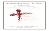 The Sunday of the Passion: Palm Sunday - WordPress.com