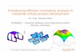 Introducing efficient uncertainty analysis in industrial ...
