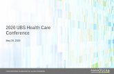 2020 UBS Health Care Conference