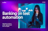 Large Global Bank - Banking on Test Automation | Accenture