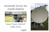 Azimuth Drive for small dishes - EME 2016 | XVII ...