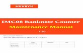 IMC08 Banknote Counter Maintenance Manual