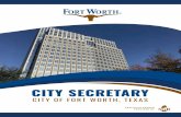 CITY SECRETARY - Government Resource