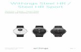 Withings Steel HR / Steel HR Sport