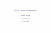 Mixer Design Methodology