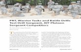 PRT, Warrior Tasks and Battle Drills Test Drill Sergeant ...