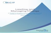 MICIP: Leading and Managing Change
