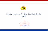 Safety Practices for City Gas Distribution (CGD)