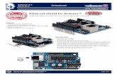 Ethernet shield for Arduino™ KA04 - Velleman