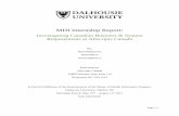 MHI Internship Report - Dalhousie University