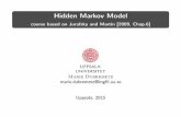 Hidden Markov Model - Uppsala University