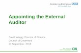 Appointing the External Auditor