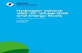 Hydrogen Vehicle Well-to-Wheel GHG and Energy Study
