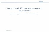 Annual Procurement Report