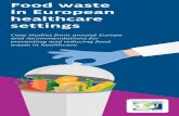 Food waste 1 in European healthcare settings