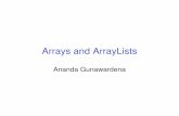 Lecture 02 Arrays and ArrayLists
