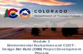 Module 3 Environmental Evaluations and CDOT - Design-Bid ...