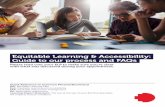 Equitable Learning & Accessibility: Guide to our process ...