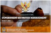 GOVERNMENT SECURITIES MANAGEMENT - DJPPR