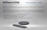 KinectIQ AIR Datasheet front final web