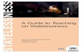 A Guide to Teaching on Statelessness - UNHCR